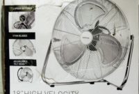 Details About Ex Display Boxed Euromatic 18 High Velocity Portable Floor Fan 3 Speed Tilting regarding proportions 1600 X 1468