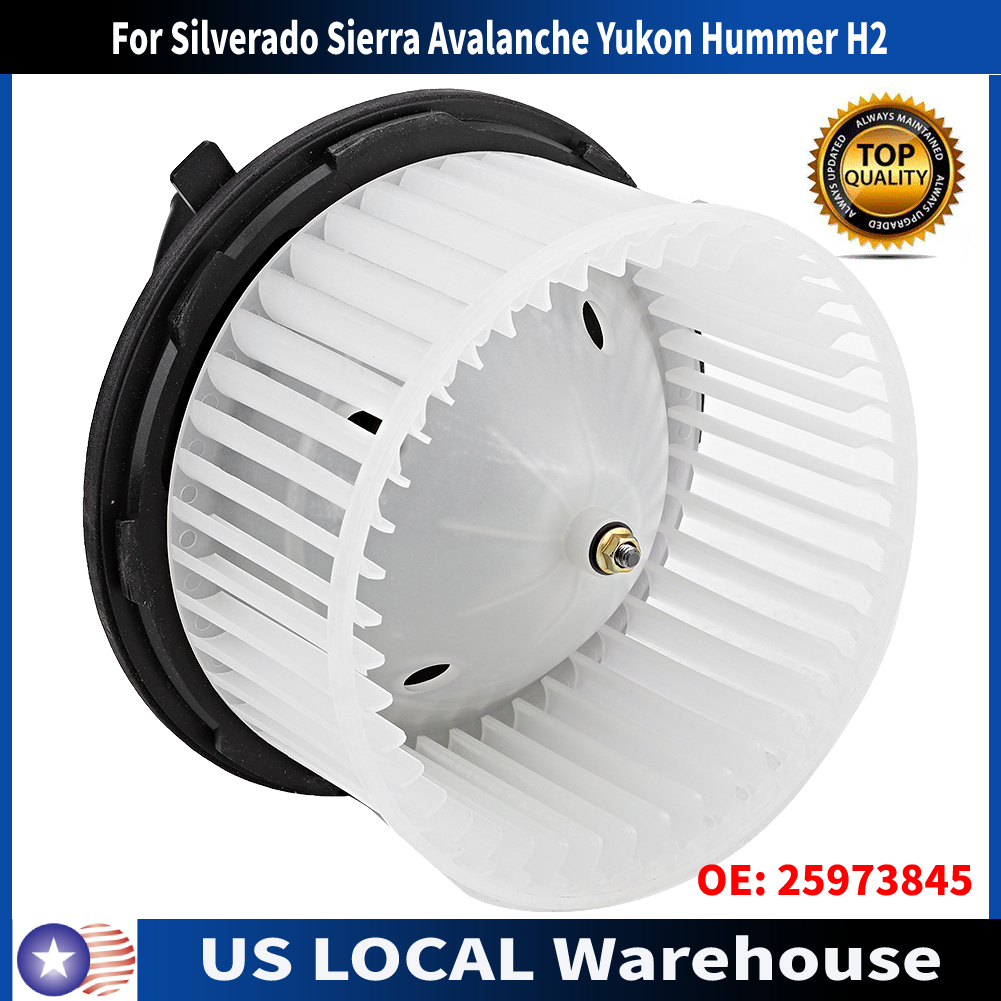 Details About Heater Blower Motor With Fan Cage For Chevy Silverado Avalanche Gmc Sierra Yukon throughout sizing 1001 X 1001