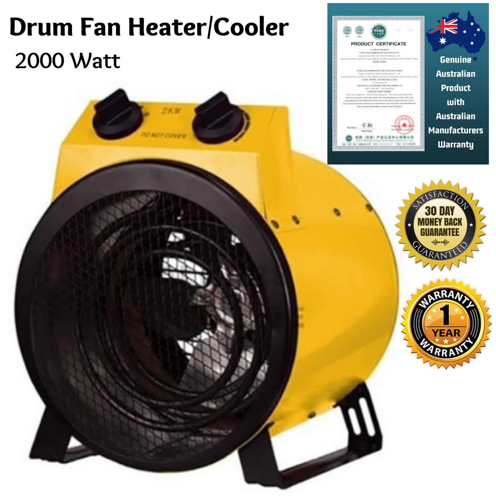 Details About Industrial Fan Heater Electric Drum Cooler Garage Workshop Heavy Duty Ventilator regarding sizing 1600 X 1600