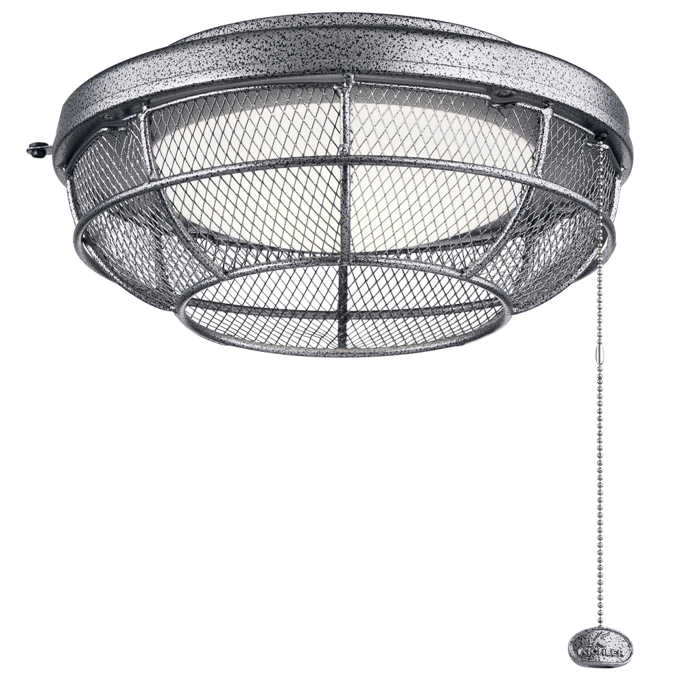 Details About Kichler 380952wsp Led Industrial Mesh Light Kit Weathered Steel Powder Coat intended for sizing 1000 X 1000