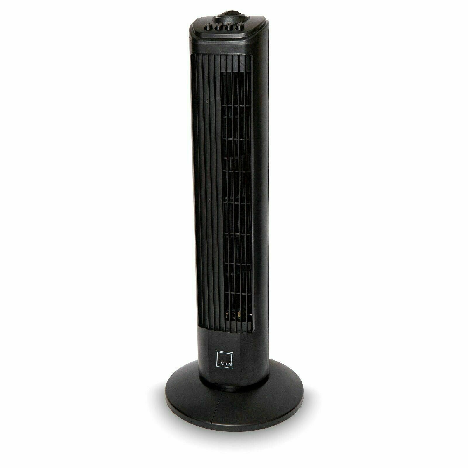 Details About Knight 28 Inch Black Tower Fan Modern Design Air Cooling Fan 3 Speed Setting throughout proportions 1600 X 1600