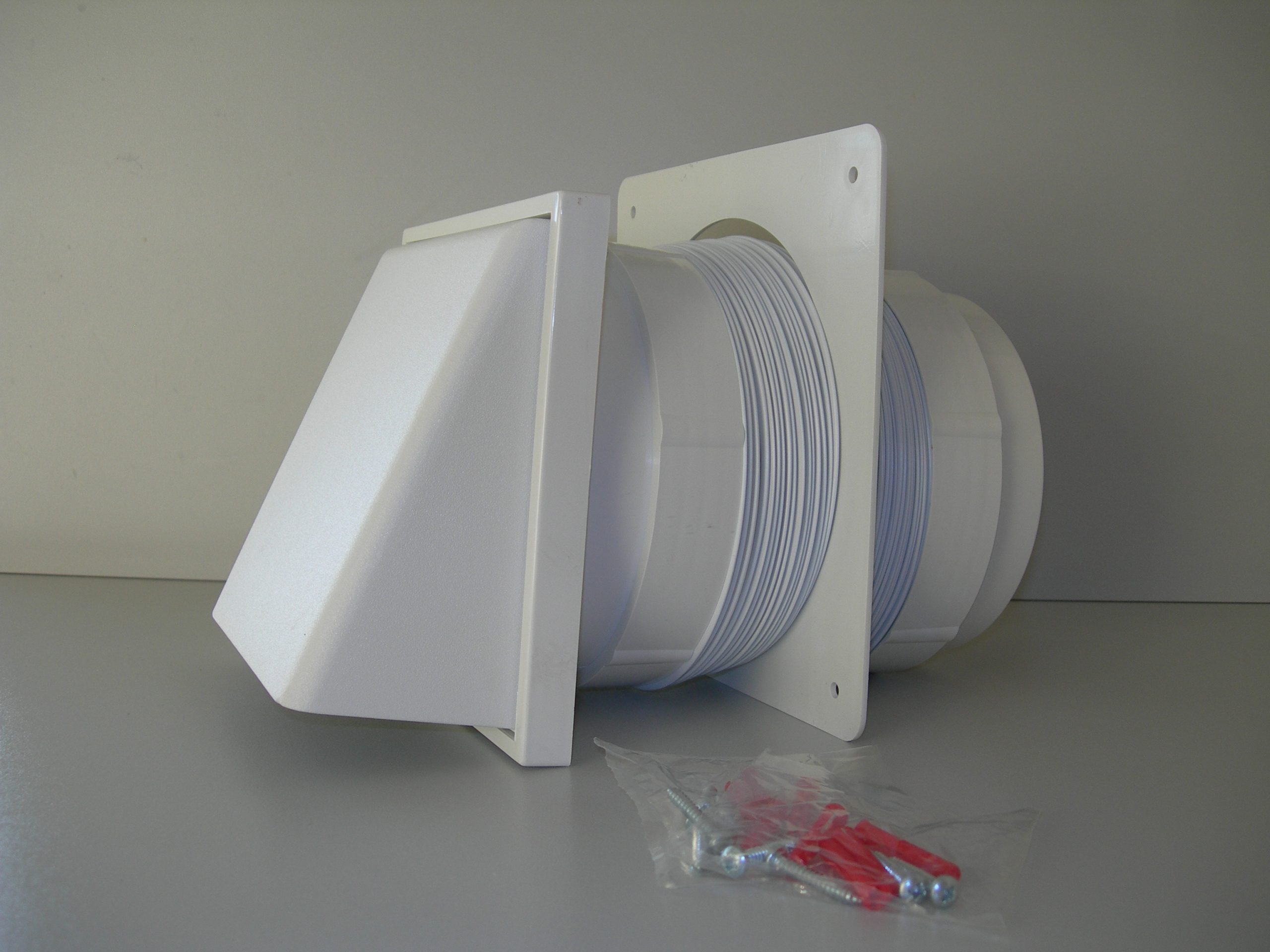 Details About Manrose Cowled Wall Grille Ventilation Kit Extraction Fan Plastic Ducting 7202w pertaining to sizing 3072 X 2304