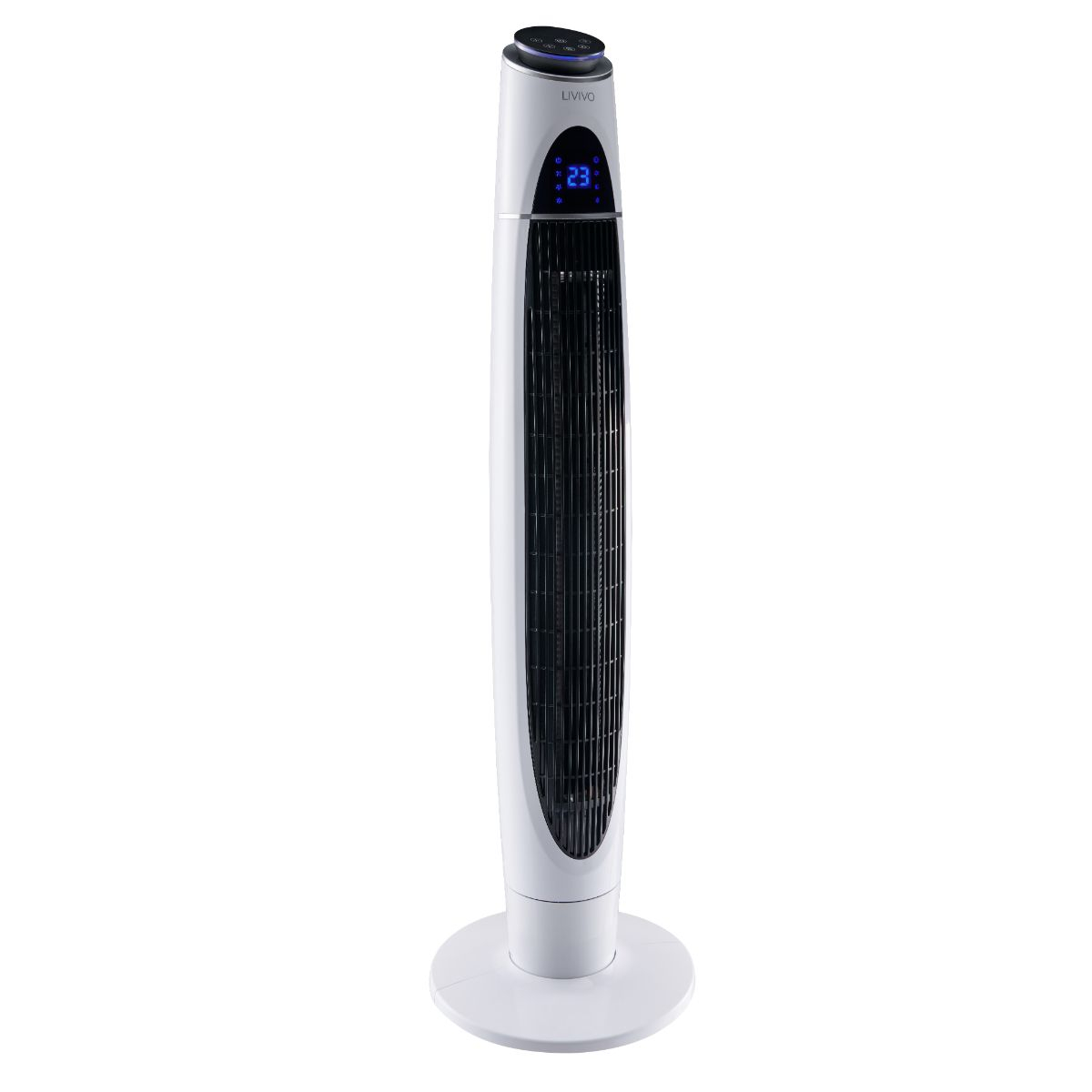 Details About Oscillating Tower Fan W Remote Control 4347 Timer 50w Slim Cooling 3 Speeds in measurements 1200 X 1200
