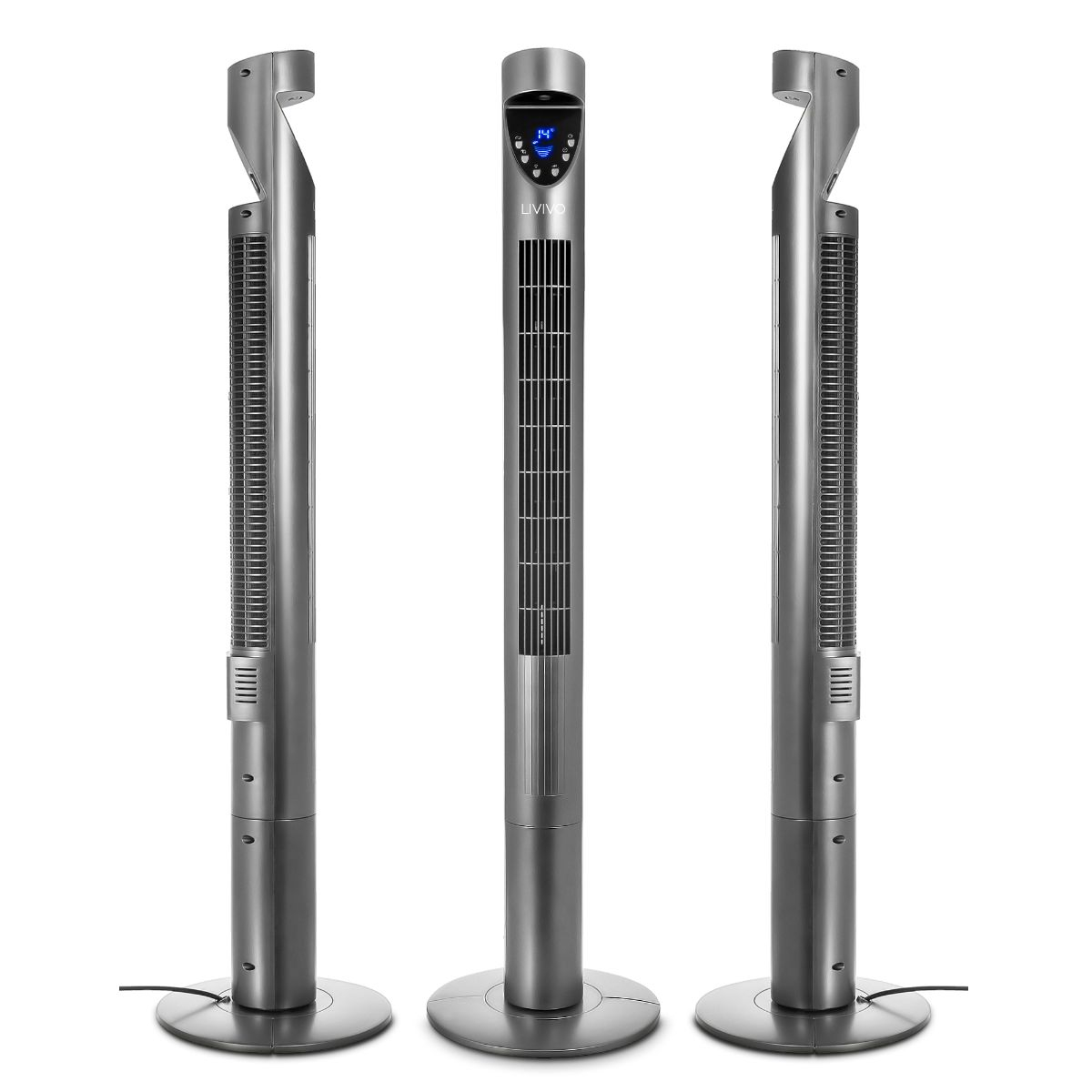 Details About Oscillating Tower Fan W Remote Control 4347 Timer 50w Slim Cooling 3 Speeds intended for sizing 1200 X 1200