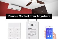 Details About Sonoff Ifan03 Smart Wifi Ceiling Fan Remote Controller For Alexa Switch Ld1844 in proportions 1000 X 1000