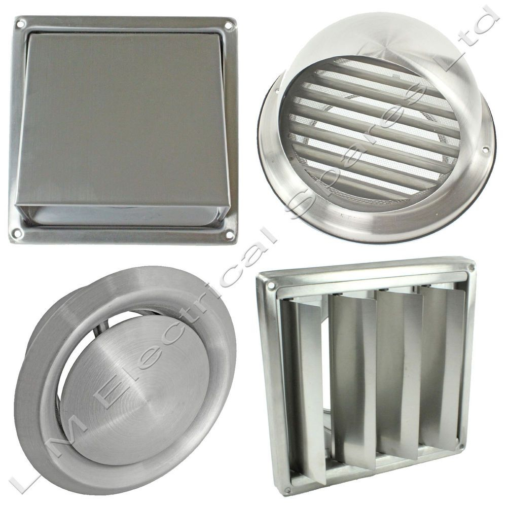 Details About Stainless Steel Wall Air Vent Metal Cover intended for sizing 1000 X 1000