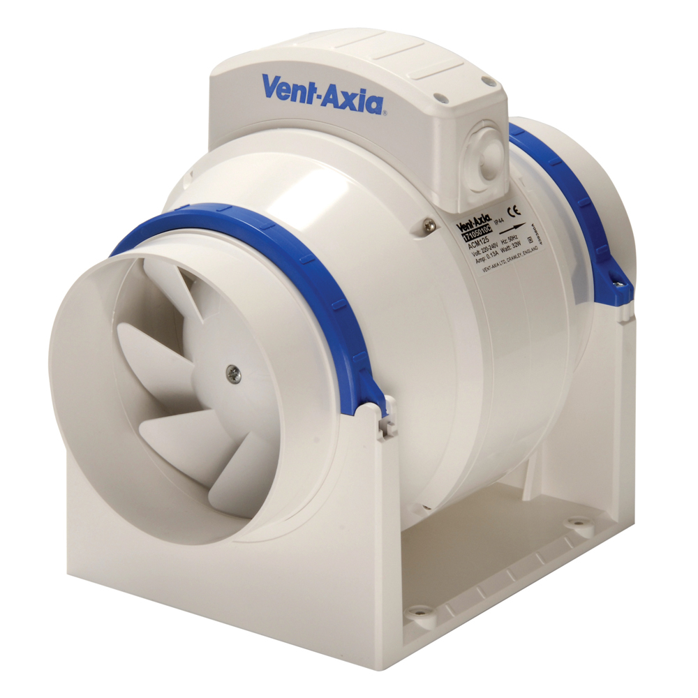 Details About Vent Axia Acm100t In Line Mixed Flow Fan With A Timer within sizing 1000 X 1000