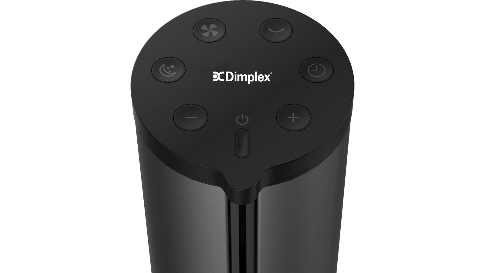 Dimplex 96cm Bladeless Dc Tower Fan With Remote Control Black with regard to proportions 1600 X 900