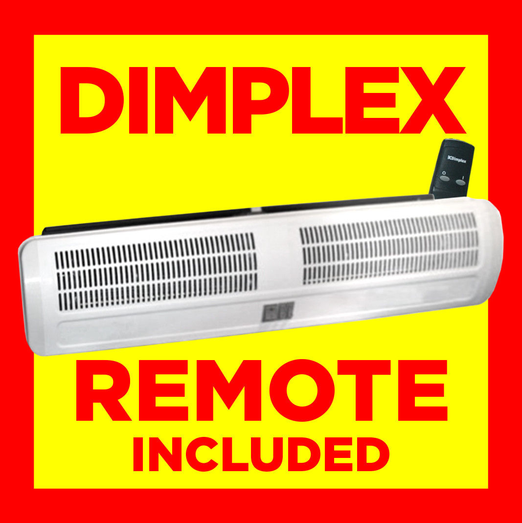 Dimplex Ac6rn Over Door Fan Heater Warm Cool 6000w With Remote Control for measurements 1067 X 1069