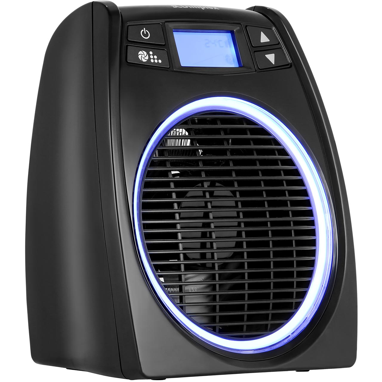 Dimplex Glofan Hot Cool Dxgl02 Fan Heater 2000w Black for proportions 1280 X 1280