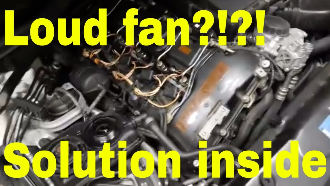 Diy Bmw Radiator Fan Stuck On High Electric Water Pump Diagnosis within size 1280 X 720