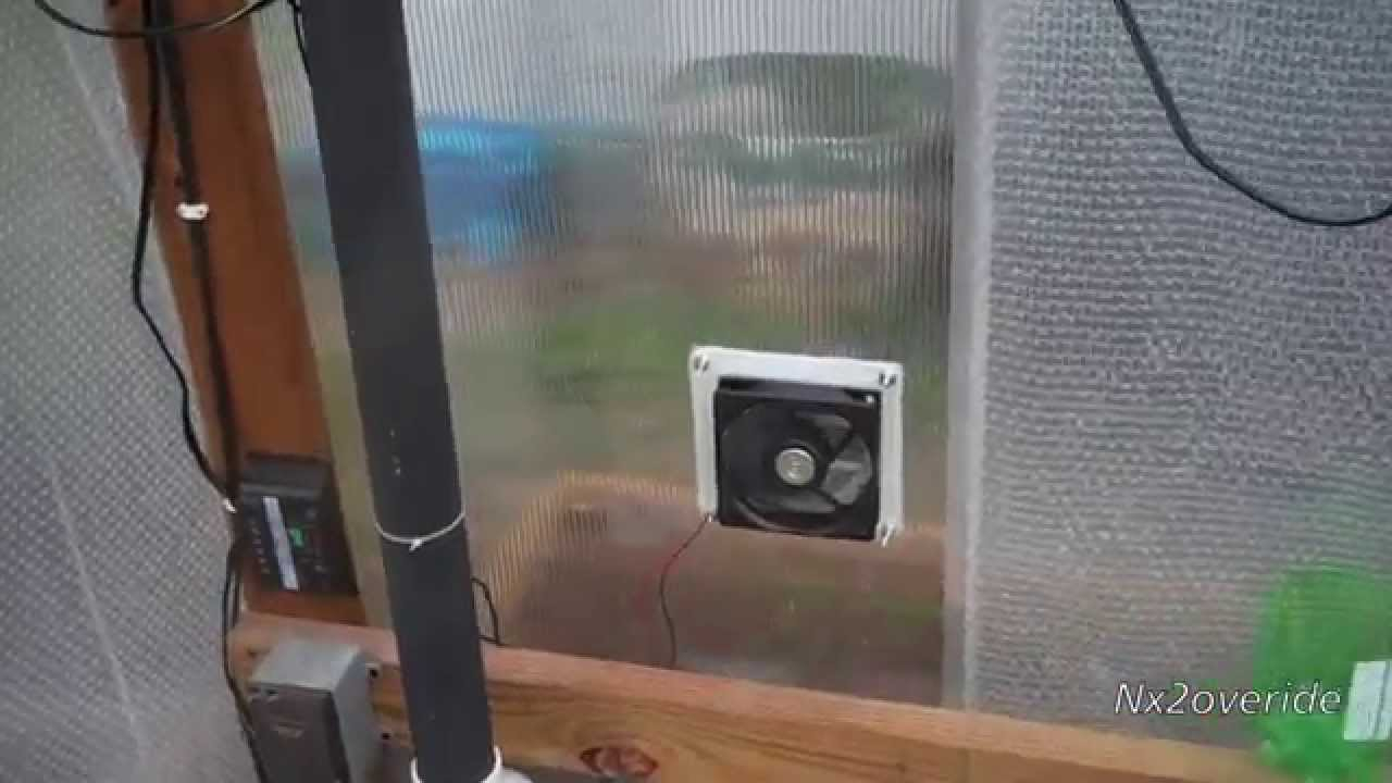 Diy Greenhouse Exhaust Ventilation Fan for proportions 1280 X 720