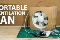 Diy Portable Ventilation Fan From Its Box for measurements 1280 X 720