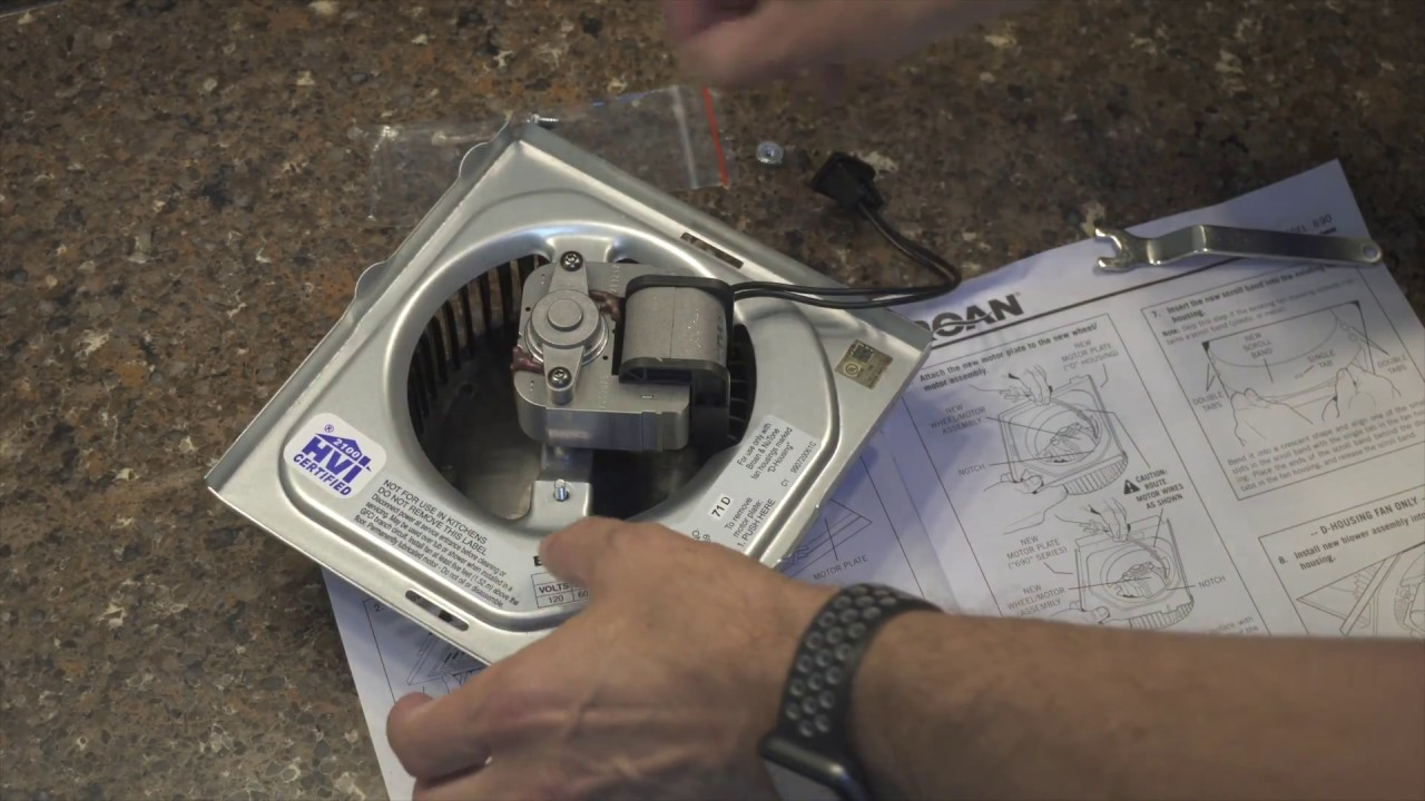 Diynot Quick Fix Broan Bathroom Fan Upgrade Kit pertaining to measurements 1280 X 720