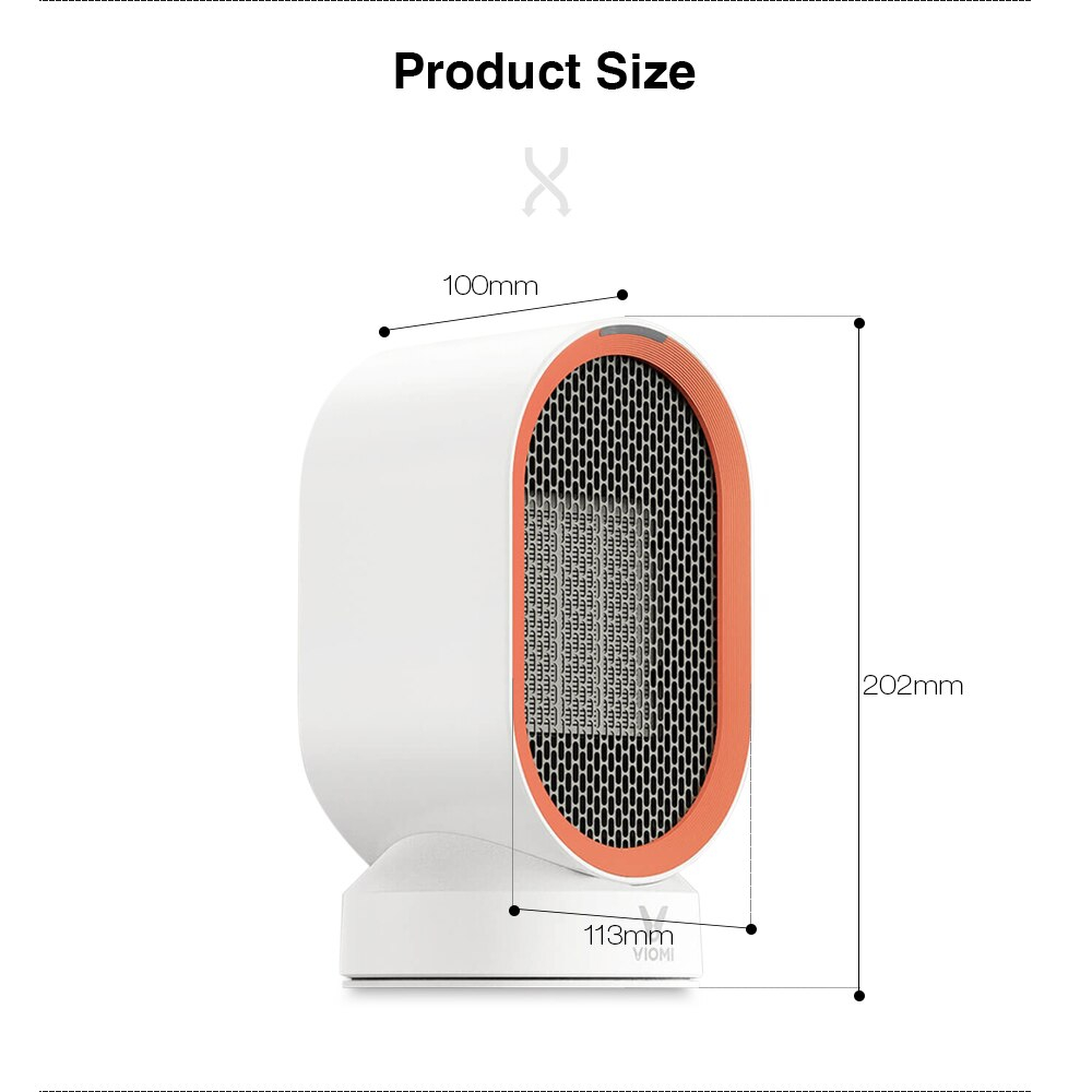 Dtails Sur Xiaomi Mijia Bureau Ventilateur Lectrique Chauffe Intelligente Handy Chambre Chaud Smart Afficher Le Titre Dorigine pertaining to size 1000 X 1000
