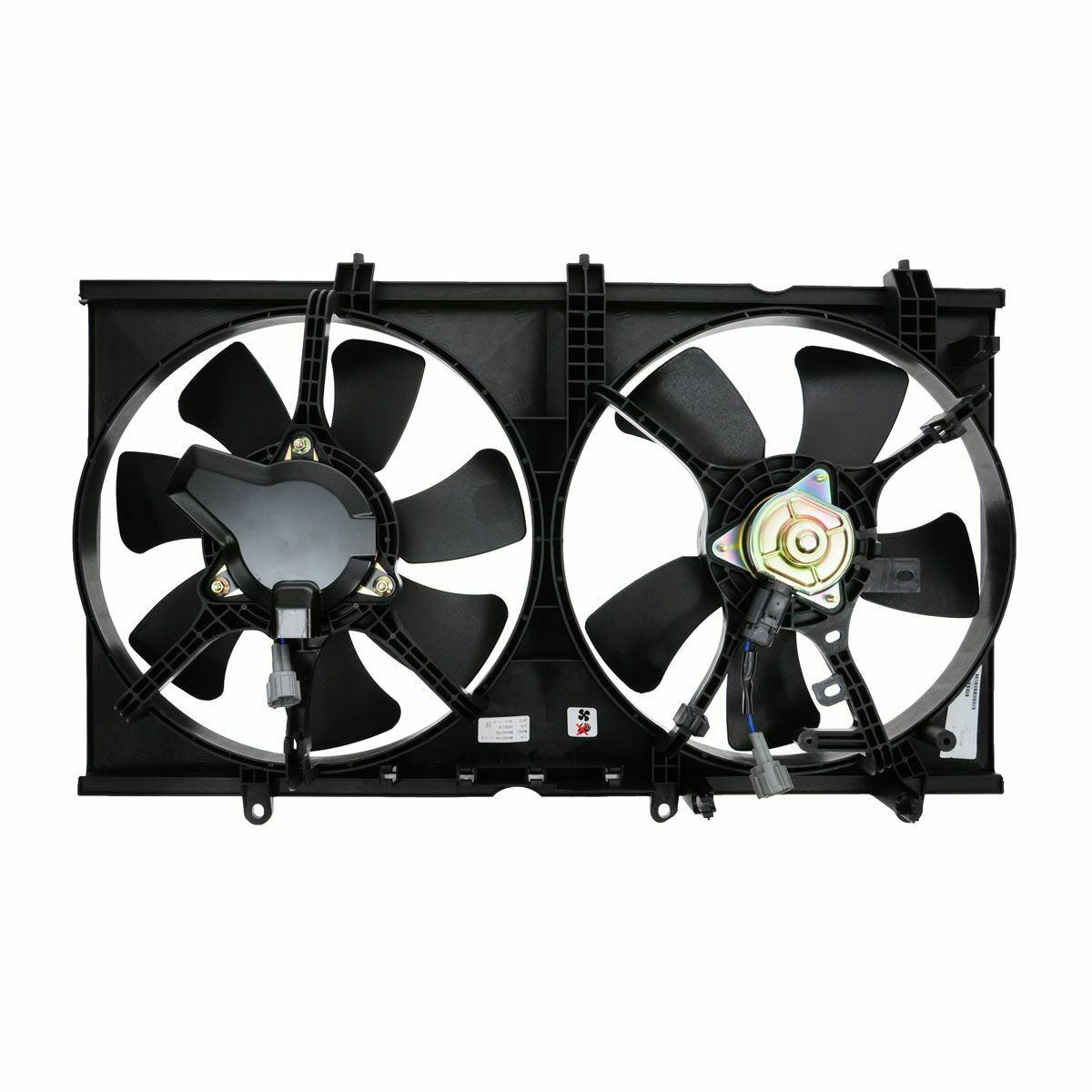 Dual Ac Radiator Cooling Fan Assembly W Motor For 03 07 Mitsubishi Lancer within dimensions 1200 X 1200