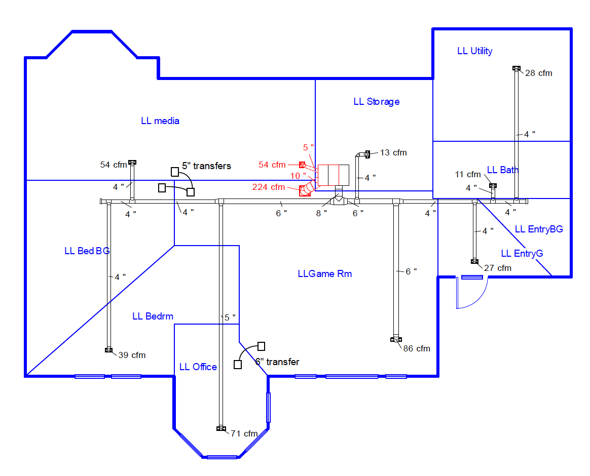 Duct Design 5 Sizing The Ducts Energy Vanguard for proportions 1164 X 940