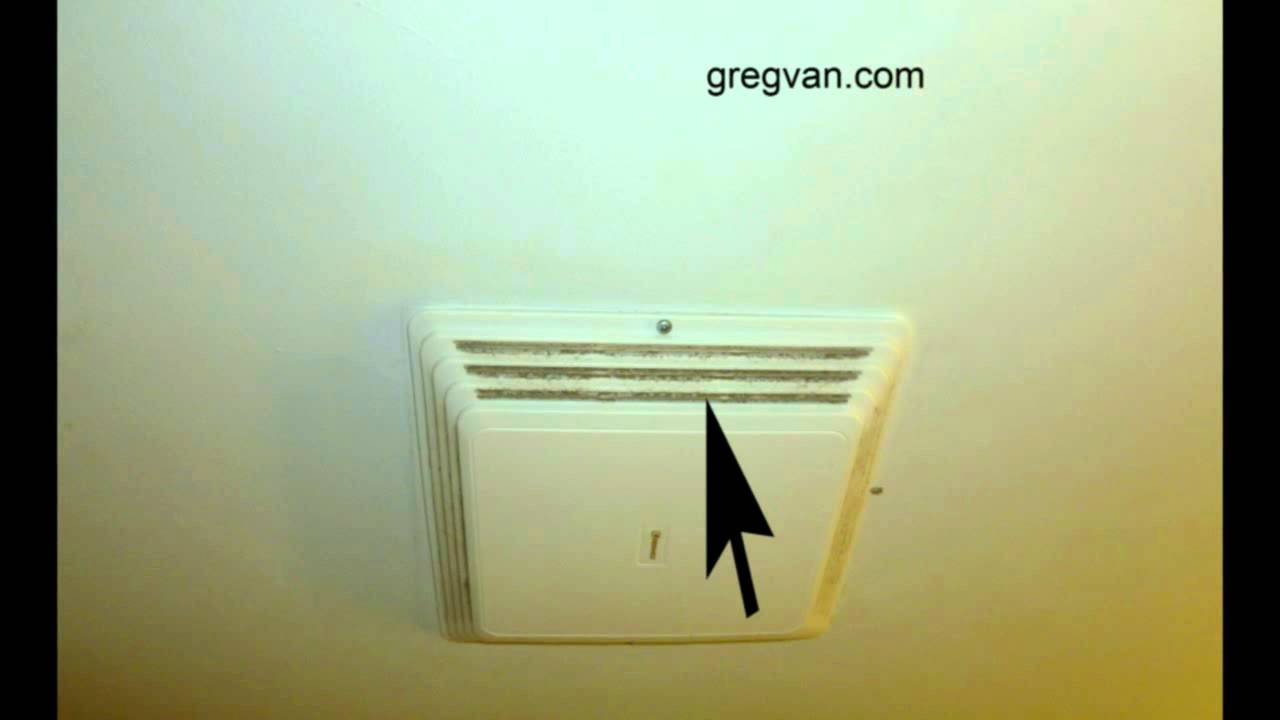 Dust Clogging Bathroom Ventilation Fan Home Maintenance Tip regarding measurements 1280 X 720