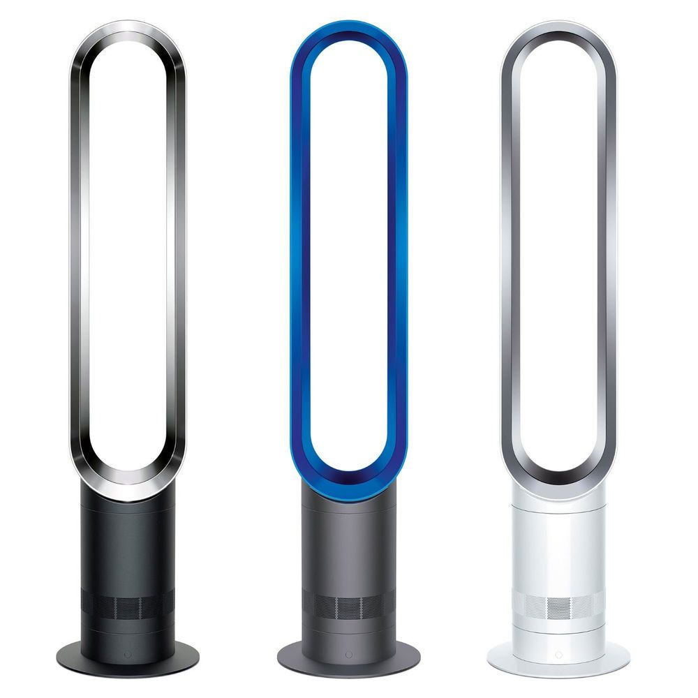 Dyson Am07 396 In Oscillating Towerpedestal Fan Black pertaining to dimensions 1000 X 1000