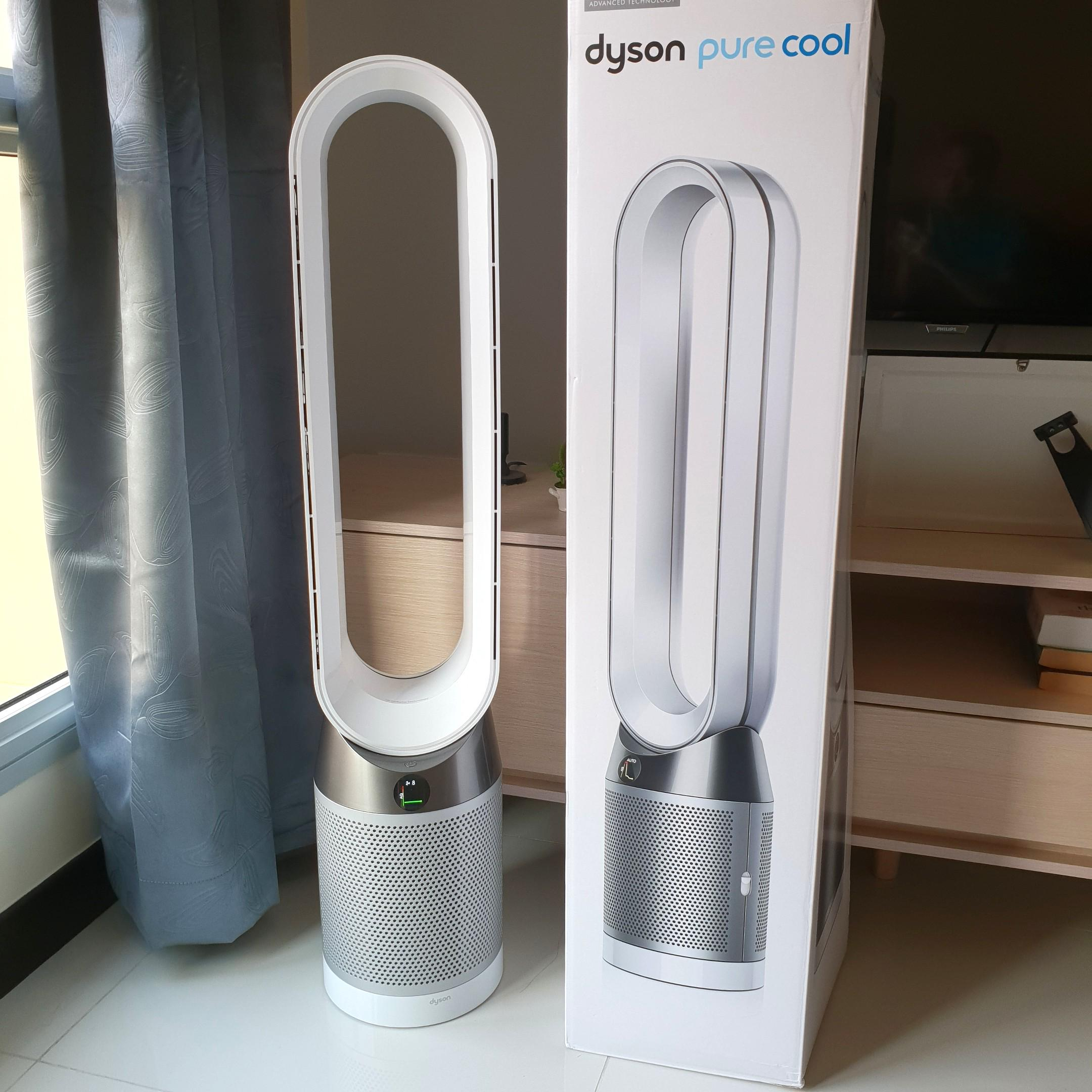 Dyson Pure Cool Purifying Tower Fan Tp04 Whitesilver throughout dimensions 2160 X 2160