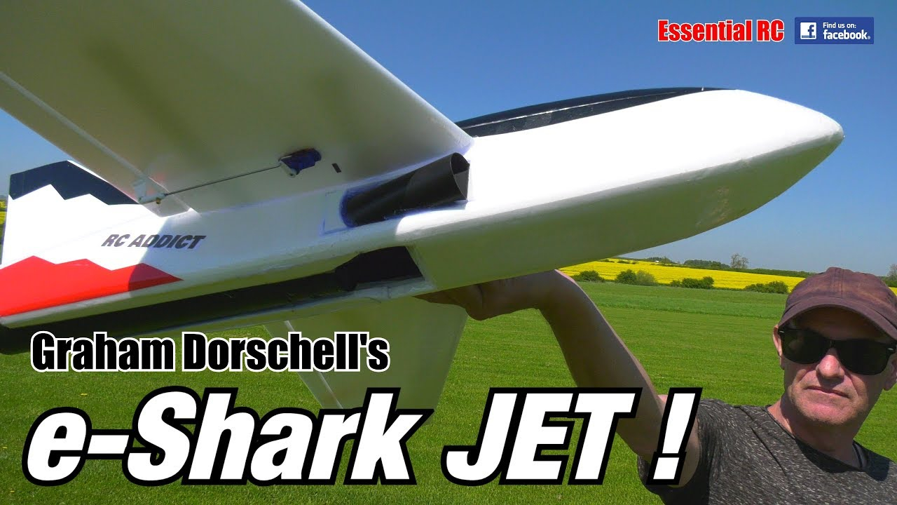 E Shark Jet Electric Ducted Fan Flying Wing Graham Dorschell with regard to size 1280 X 720