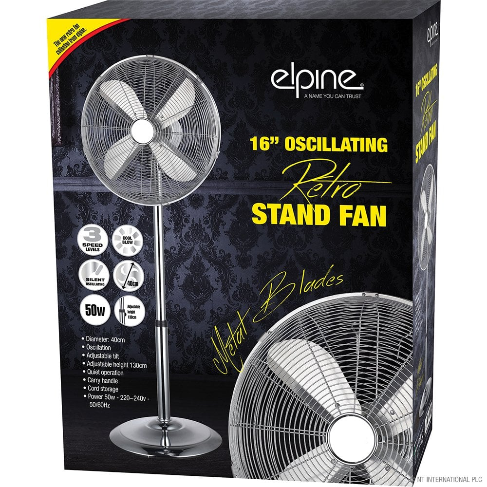 Elpine Elpine Pedestal Fan 16 within size 1000 X 1000
