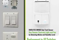Enerlites Dwhos W Humiditymotion Sensor Switch For Bathroom inside proportions 1500 X 1500