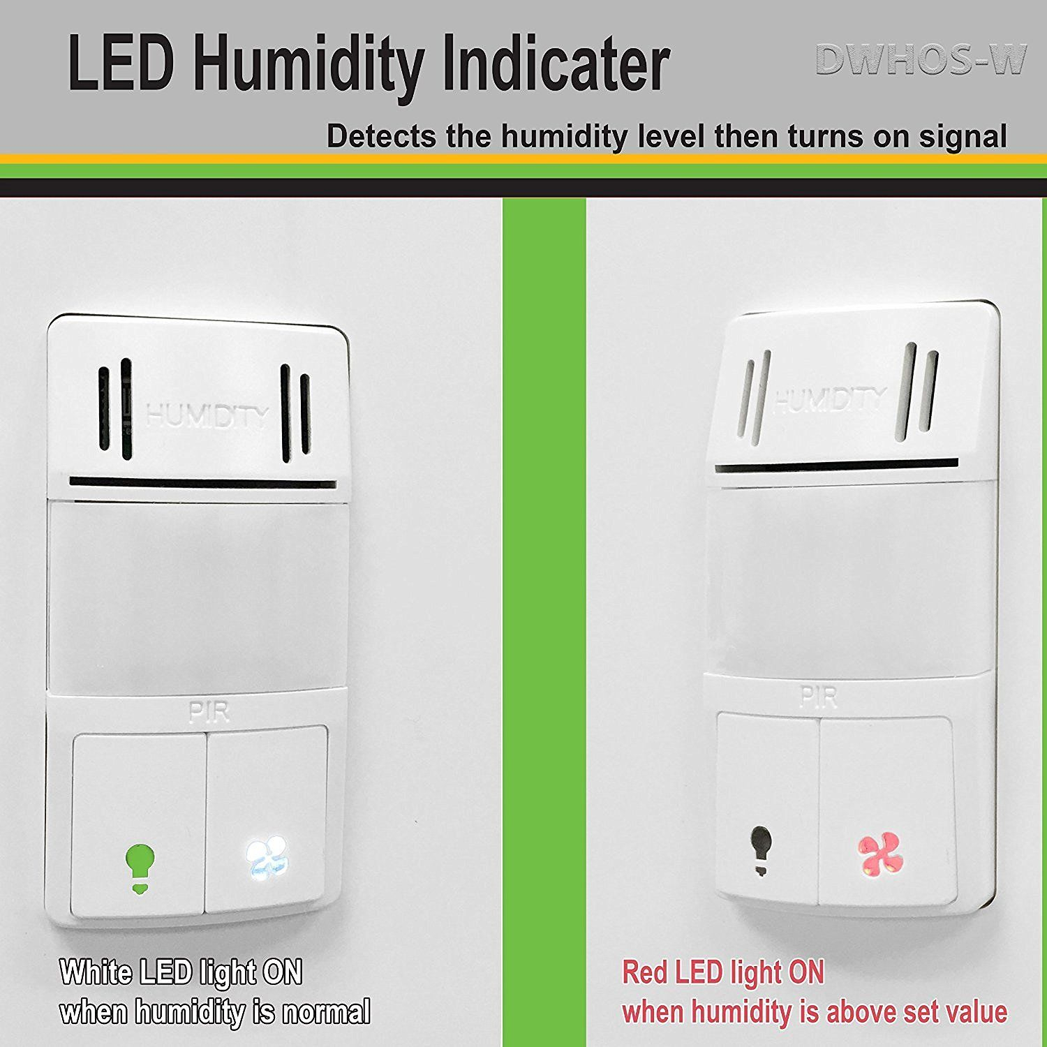 Enerlites Dwhos W Humiditymotion Sensor Switch For Bathroom throughout sizing 1500 X 1500