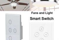 Eu Us Smart Light Switch Wifi Ceiling Fan Switch Wall Touch regarding proportions 1001 X 1001