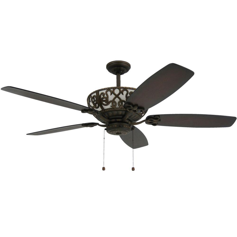 Excalibur 60 In Rubbed Bronze Uplight Ceiling Fan within measurements 1000 X 1000