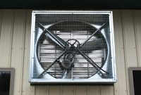 Exhaust Shutter Fan Installation For Electric Factory Energy Saving Water Pads Cooling System inside size 1280 X 668