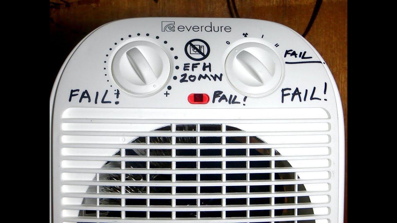 Fail Everdure Efh20mw Fan Heater Fails After 1 Day for size 1280 X 720