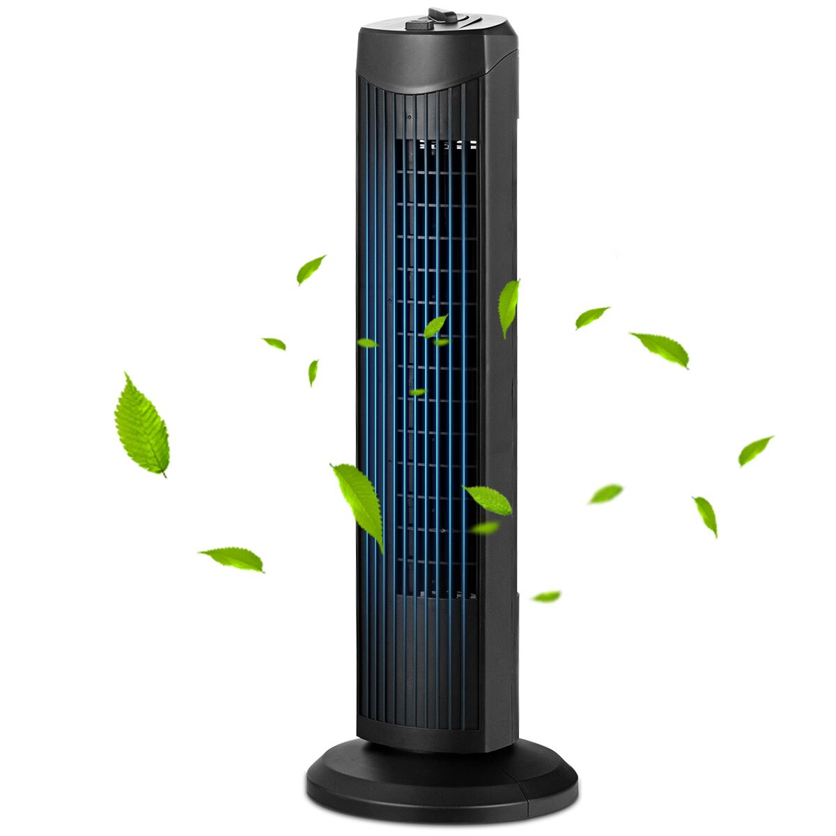 Fantask 35w 28 Oscillating Tower Fan 3 Wind Speed Quiet Bladeless Cooling Room pertaining to measurements 1200 X 1200