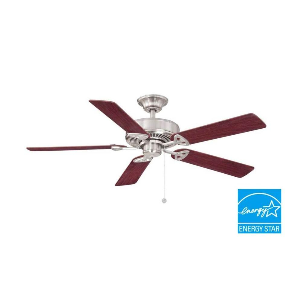 Farmington 52 In Indoor Matte White Ceiling Fan with regard to size 1000 X 1000