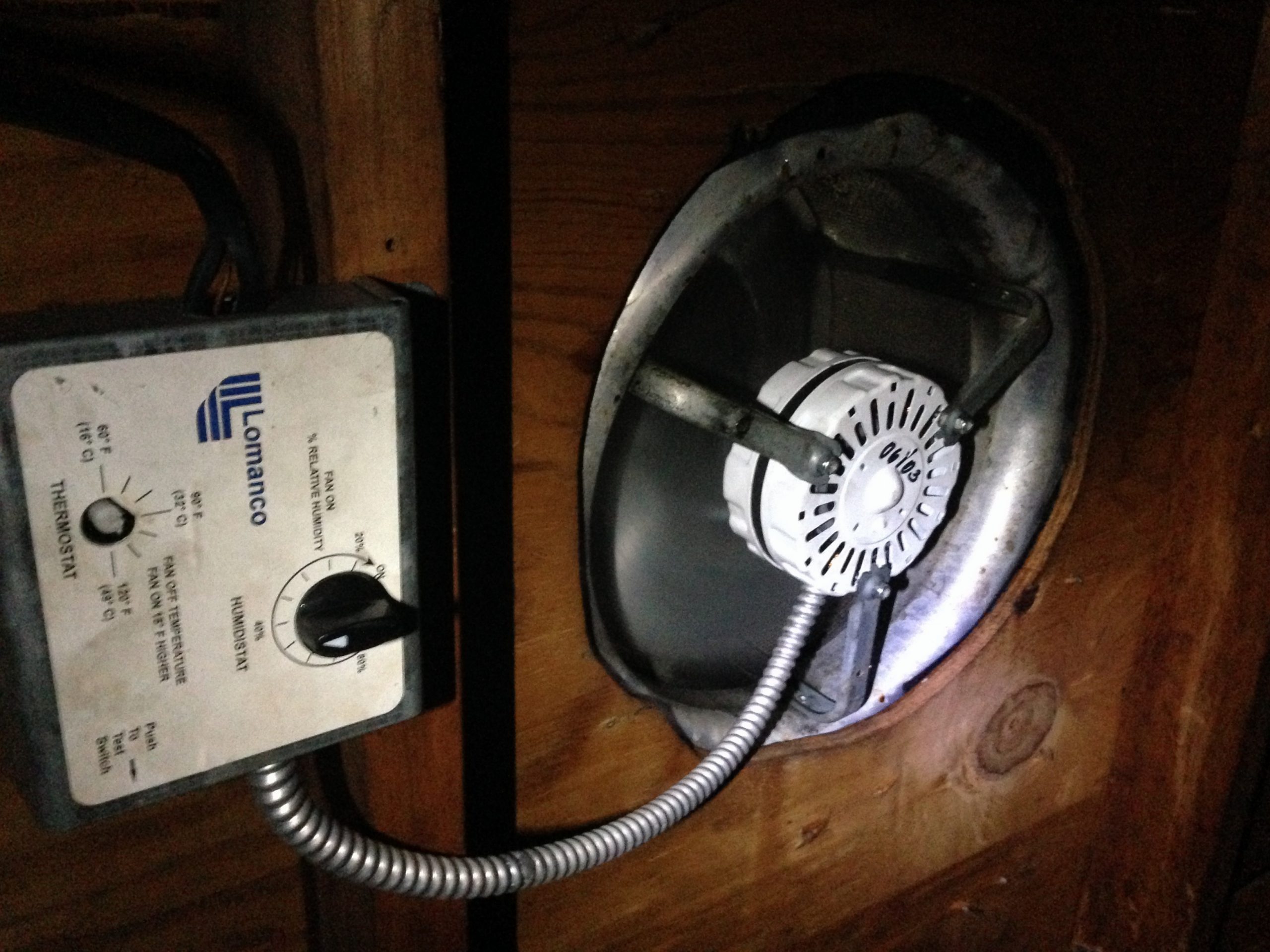 Fix A Squeaking Or Noisy Attic Vent Fan Or Whirly Bird with sizing 3264 X 2447