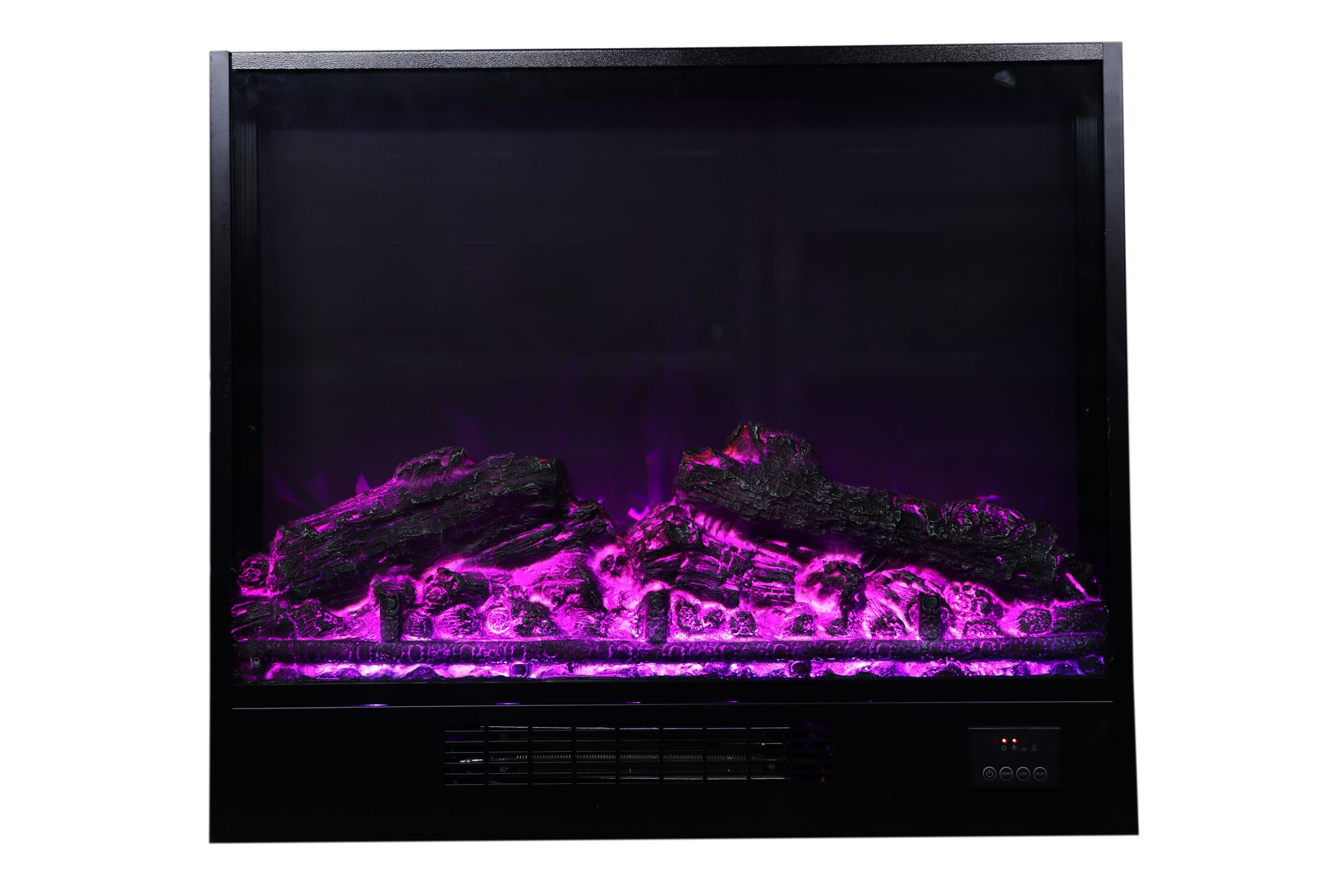 Flame Settings Sideline Electric Fireplace Realistic pertaining to measurements 6720 X 4480