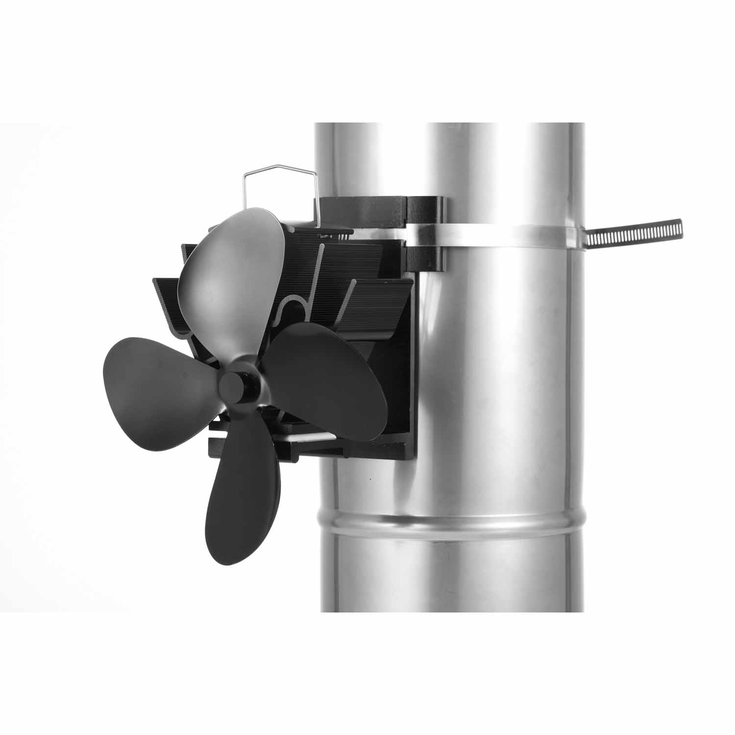 Flue Woodfire Fan H 190mm W 175mm D 130mm inside measurements 1500 X 1500