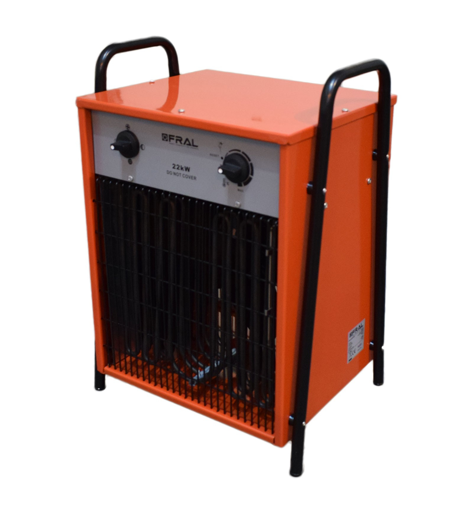Fral Feh220 22kw Portable Fan Heater With An Adjustable Thermostat with dimensions 1600 X 1739