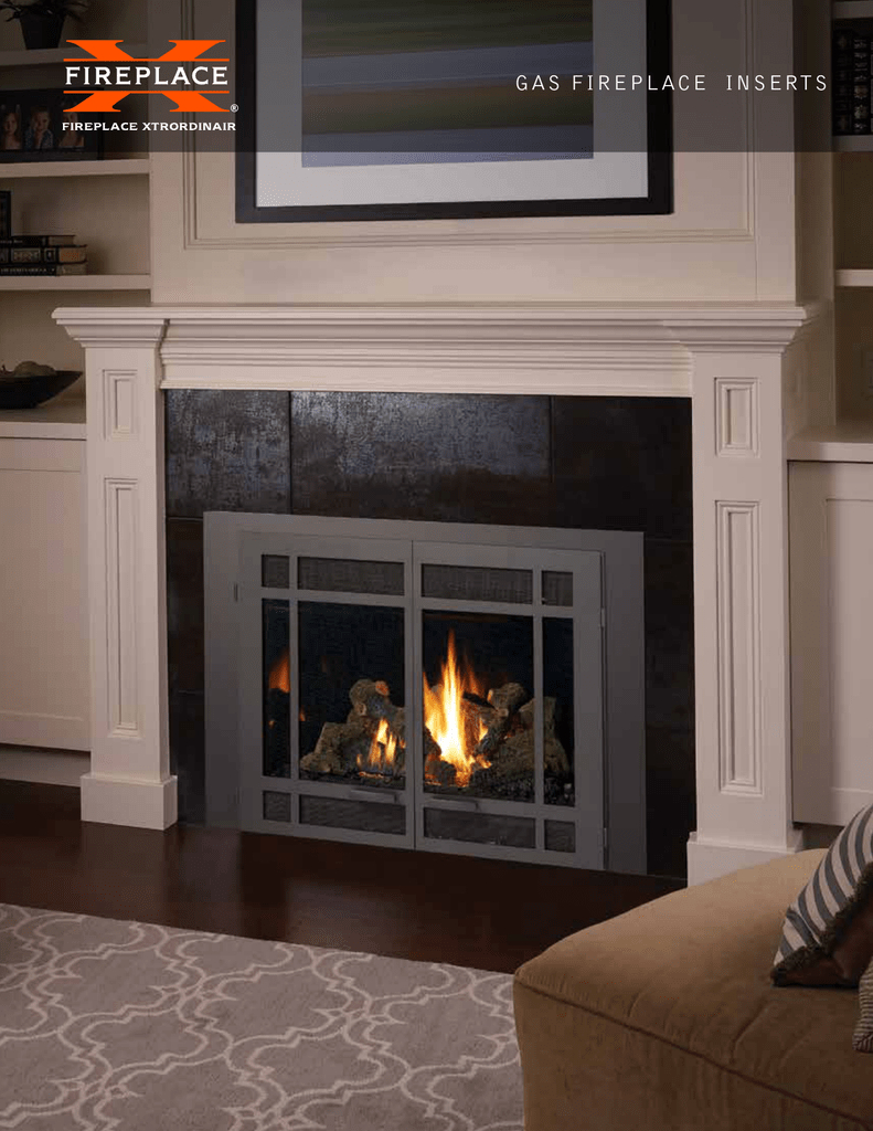 Gas Fireplace Inserts Fireplace Xtrordinair Manualzz with regard to size 791 X 1024