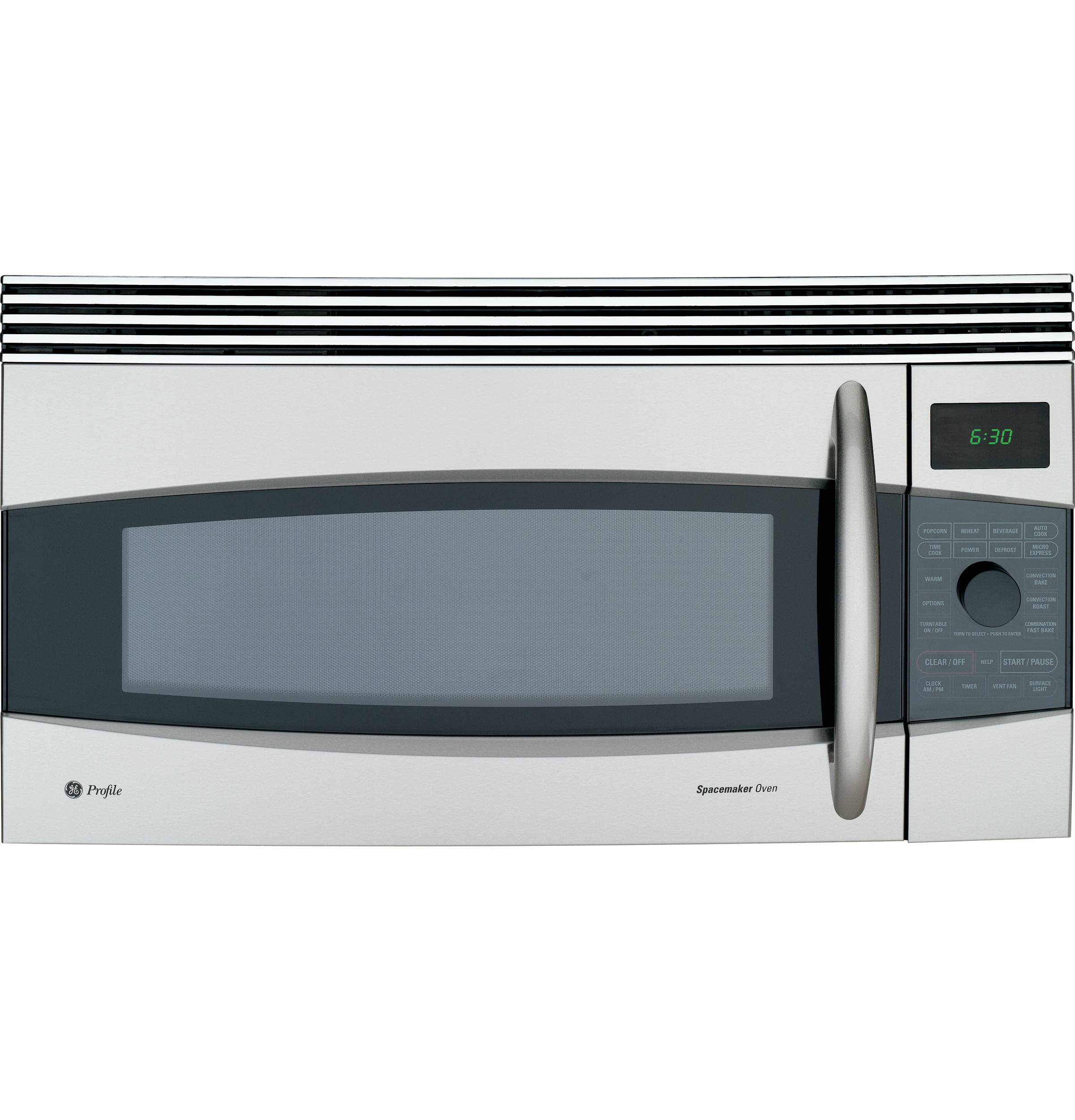 Ge Profile 17 Cu Ft Convection Over The Range Microwave for size 2400 X 2500