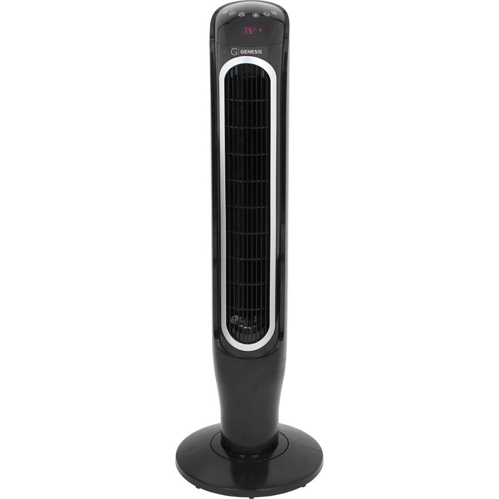 Genesis 40 In 360 Oscillating Tower Fan With Remote with proportions 1000 X 1000