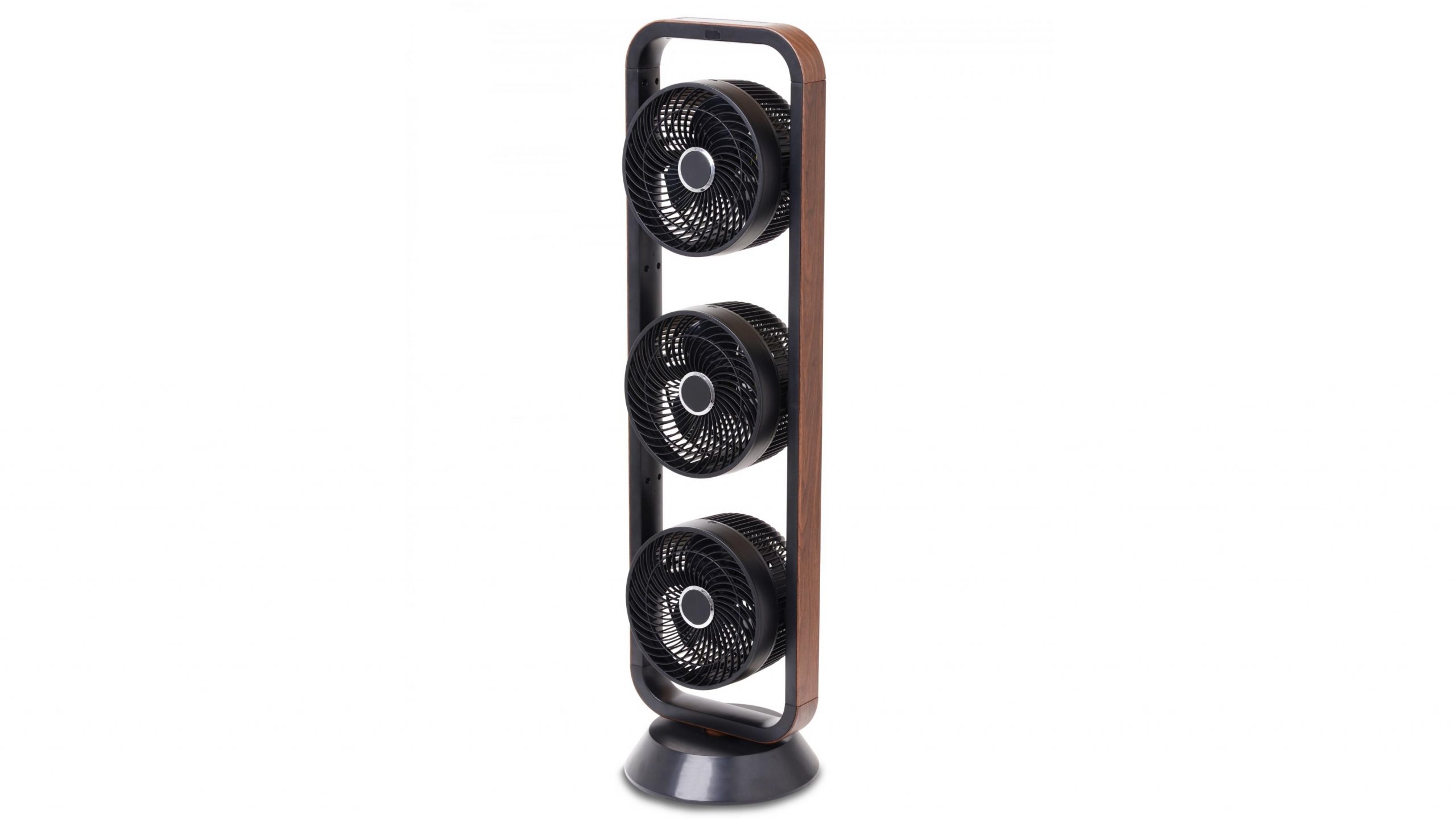 Goldair Direct Current Tower Fan Wood Finish intended for sizing 4055 X 2281