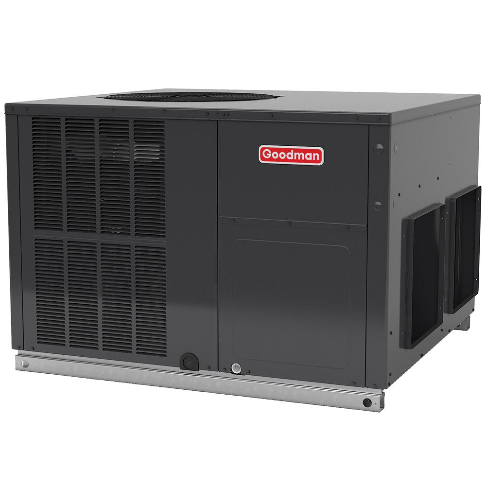 Goodman 3 Ton 14 Seer R410a Vertical Package Air Conditioner in measurements 1000 X 1000
