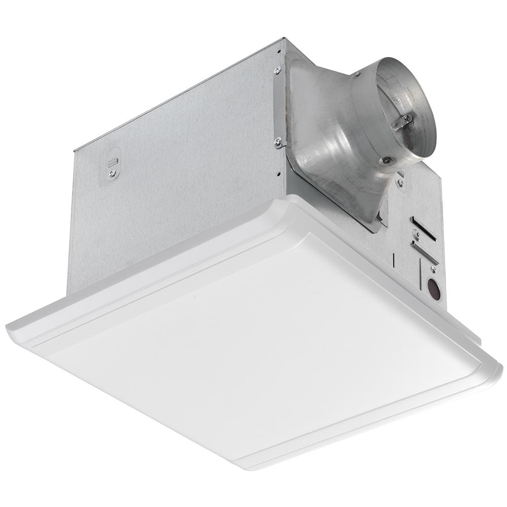Hampton Bay 110 Cfm Ceiling Mount Quick Connect Modern Bathroom Exhaust Fan intended for size 1000 X 1000