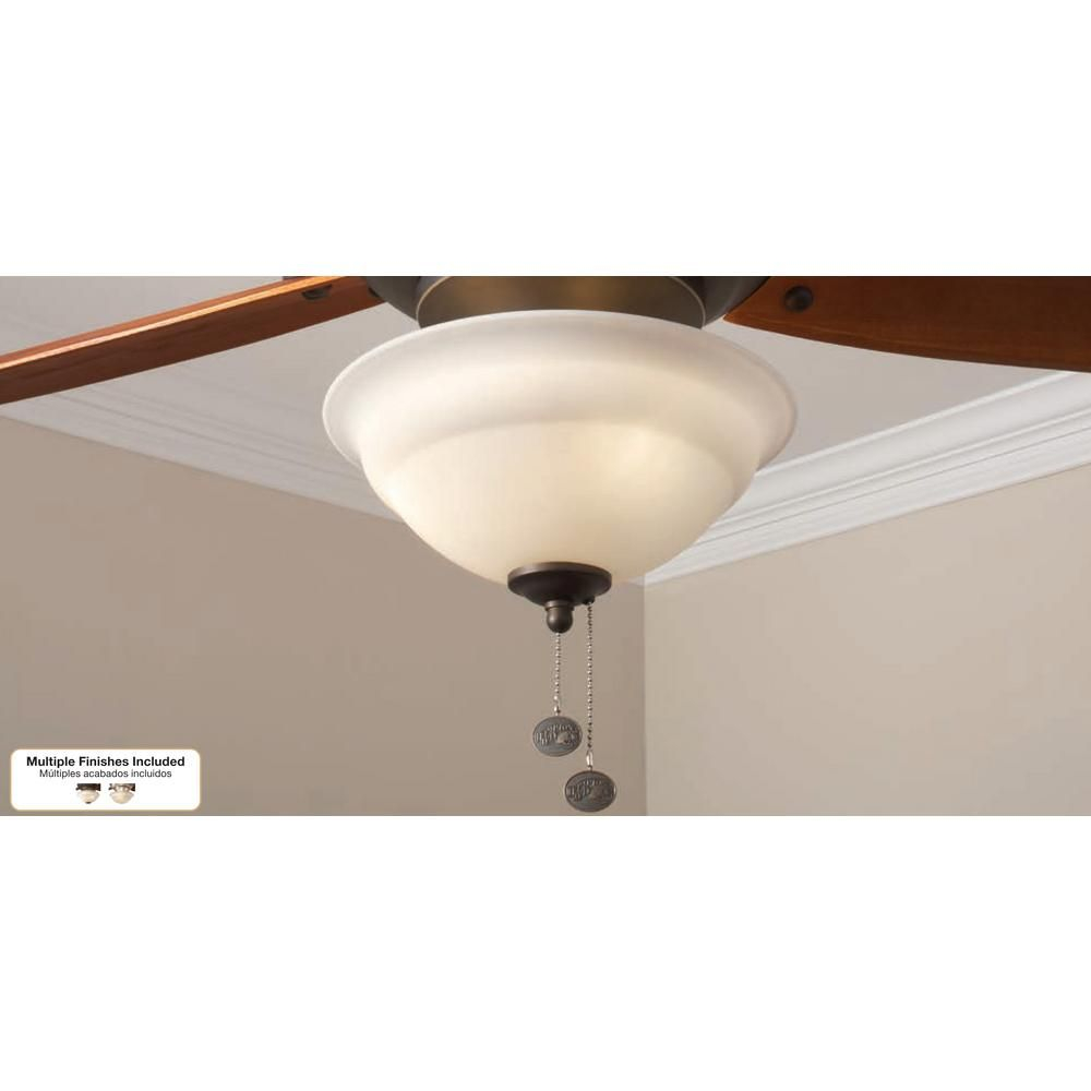 Hampton Bay 3 Light Universal Ceiling Fan Light Kit With pertaining to measurements 1000 X 1000