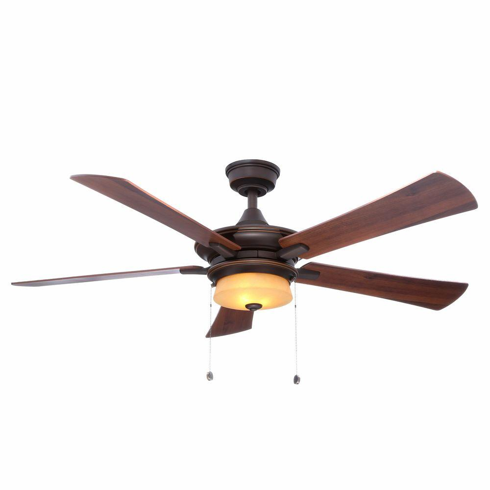 Hampton Bay Winthrop 52 In Indoor Rustic Bronze Ceiling Fan with regard to dimensions 1000 X 1000