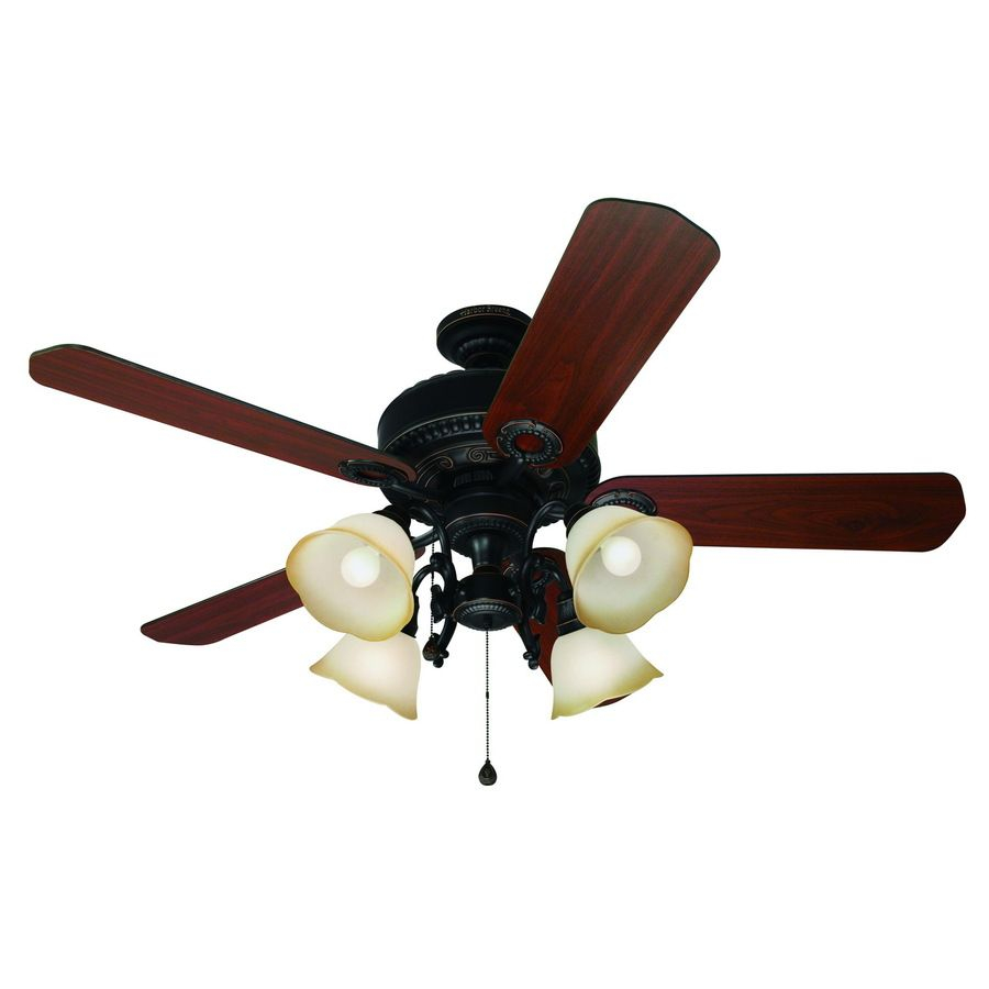 Harbor Breeze 52 In Edenton Aged Bronze Ceiling Fan With within measurements 900 X 900