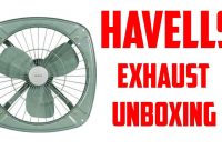 Havells Ventilair Dsp 230mm Exhaust Fan Unboxing And Review in sizing 1280 X 720