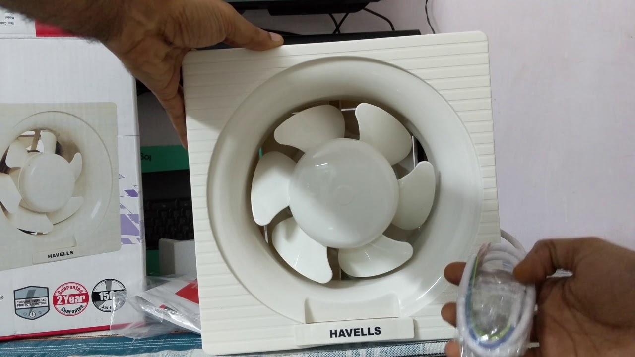 Havells Ventilair Dx 22 Watt 150mm Exhaust Fan Review inside measurements 1280 X 720