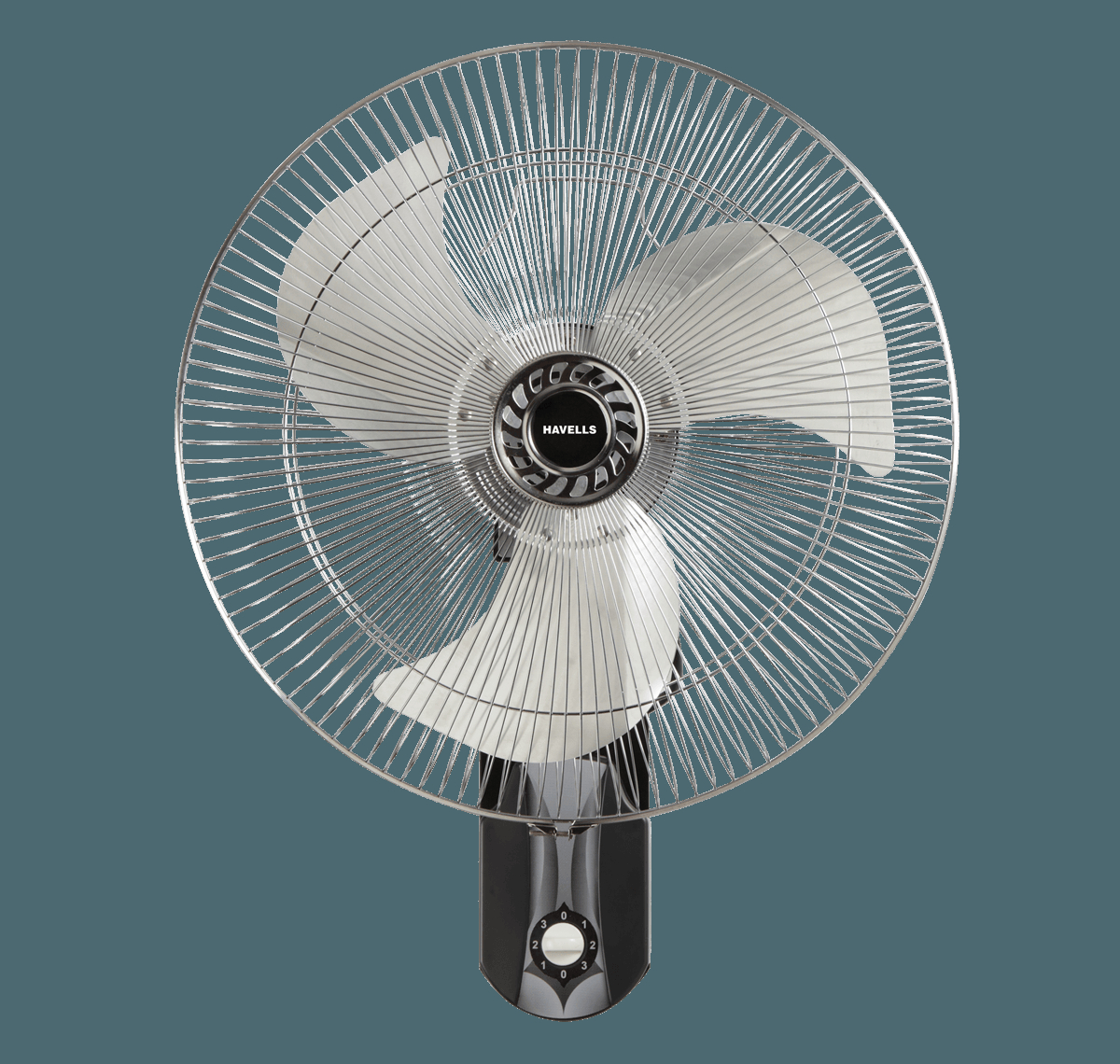 Havells Wall Fan V3 450 Mm Sweep Silver Black in proportions 1200 X 1140